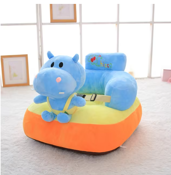 Soft Plush Baby Support Seat – Infant Sitting Cushion