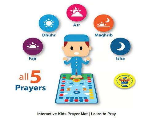 Interactive Kids Prayer Mat Learn & Play Edition
