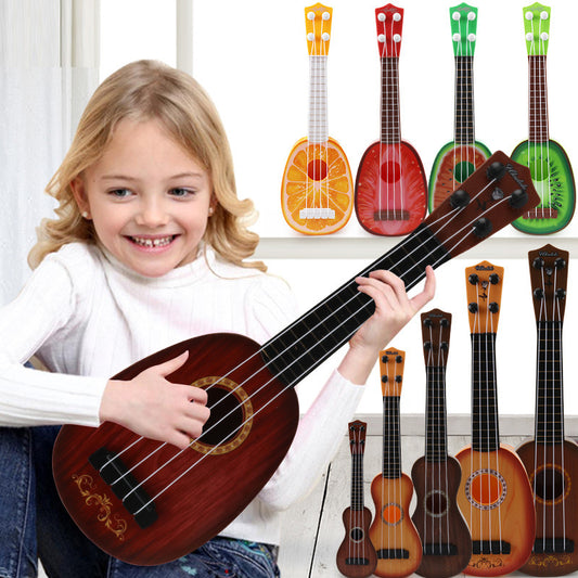 Retro Guitar Toy for Kids Musical Interest Training