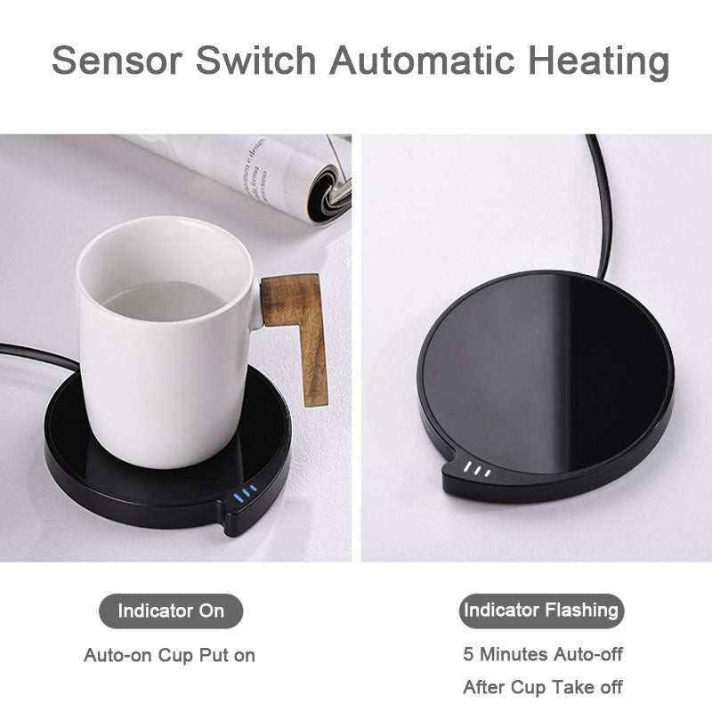 Smart Coffee Mug Warmer with Three Temps for Office & Home