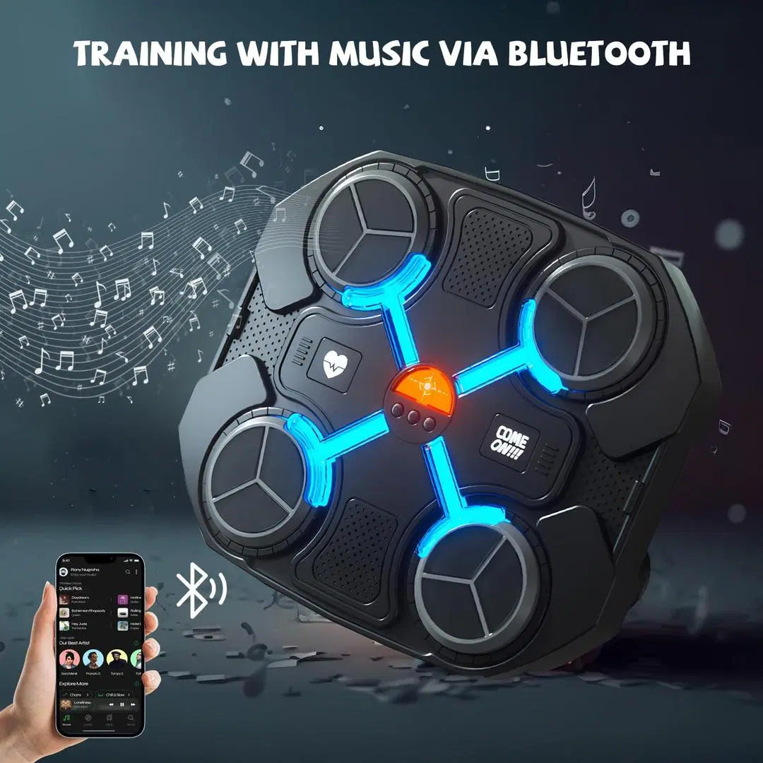 Smart Electronic Music Boxing Machine for Kids Wall Mounted