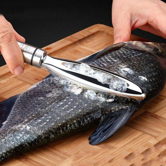 430 Stainless Steel Fish Scale Remover Kitchen Tool