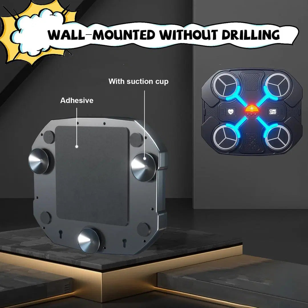 Smart Electronic Music Boxing Machine for Kids Wall Mounted