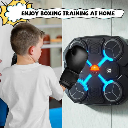 Smart Electronic Music Boxing Machine for Kids Wall Mounted