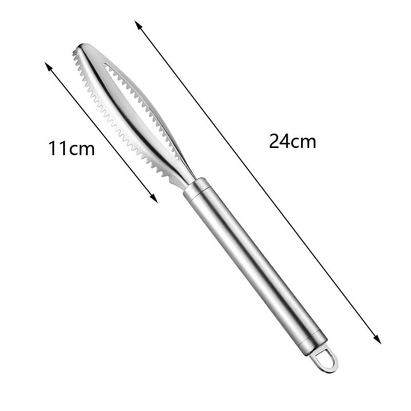 430 Stainless Steel Fish Scale Remover Kitchen Tool