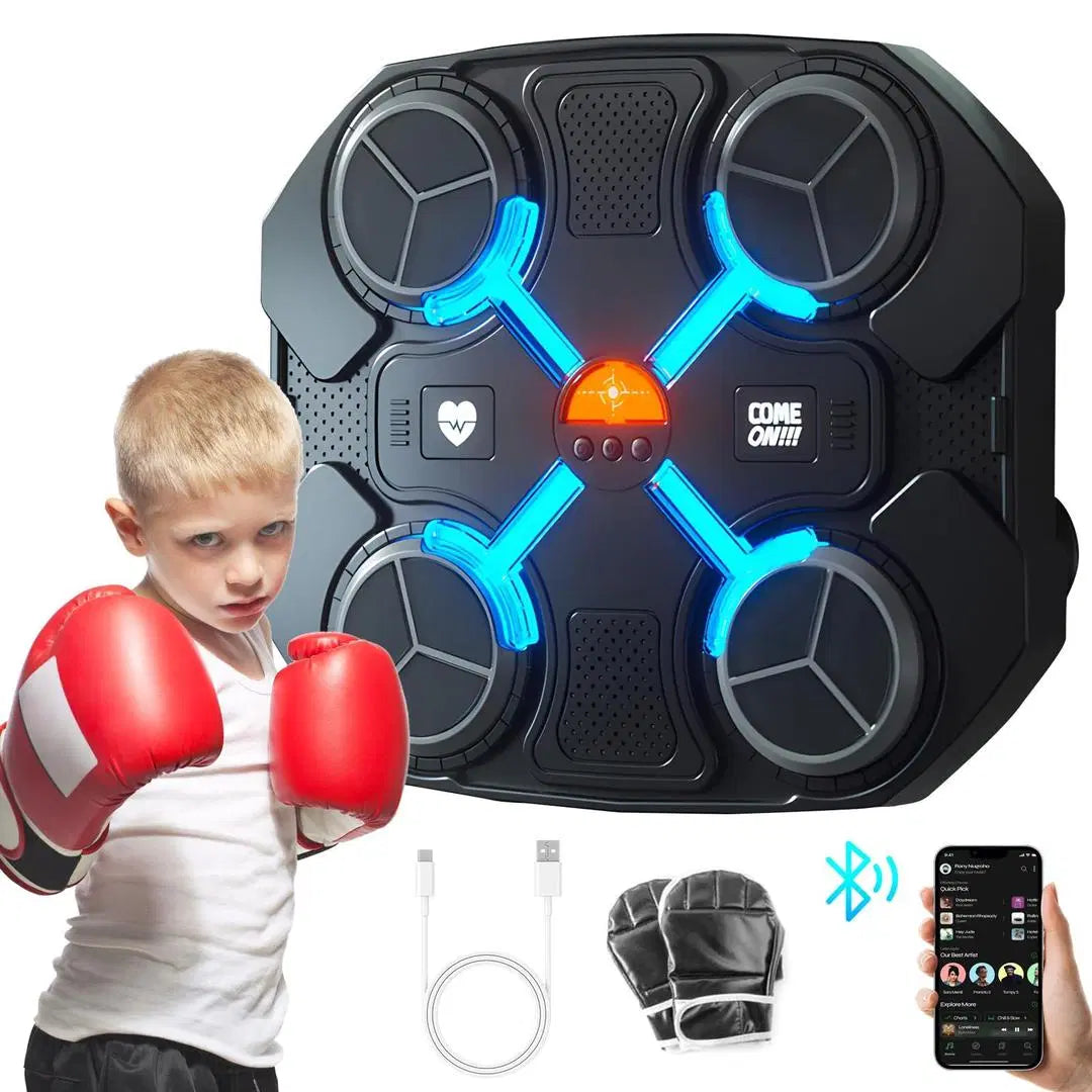 Smart Electronic Music Boxing Machine for Kids Wall Mounted