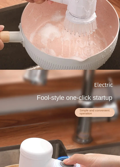 Multifunction Electric Cleaning Brush Wireless Handheld