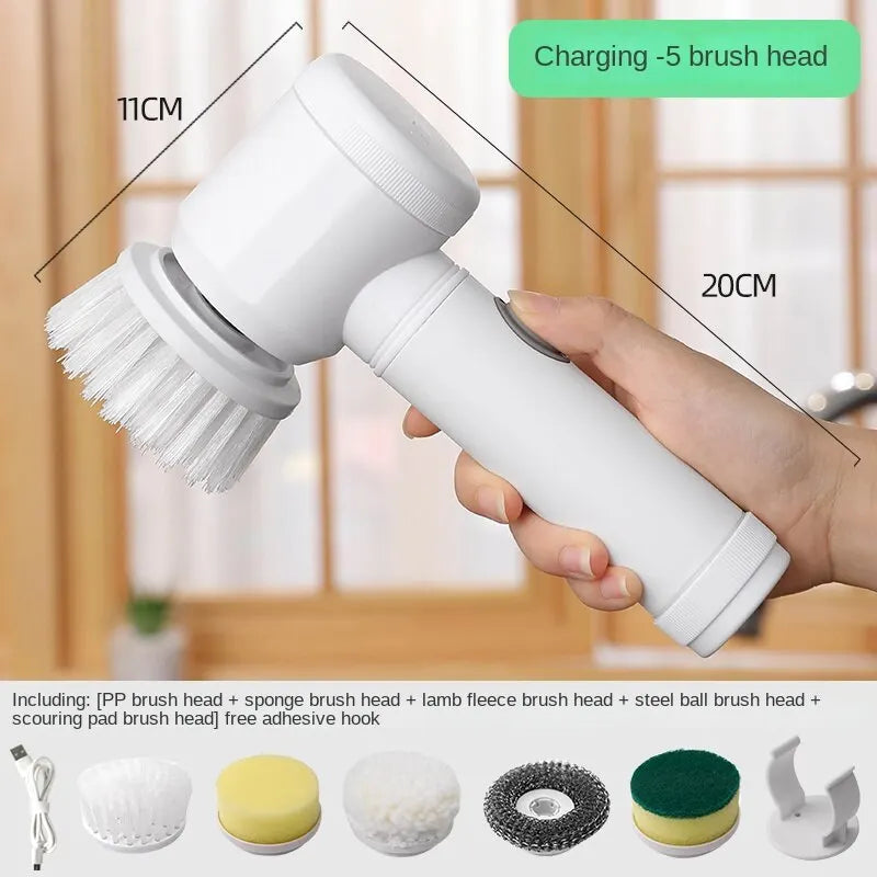 Multifunction Electric Cleaning Brush Wireless Handheld