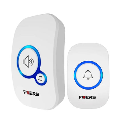 Fuers Wireless Waterproof Doorbell with Welcome Chime