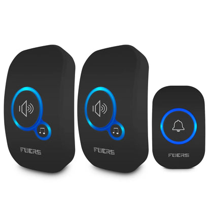 Fuers Wireless Waterproof Doorbell with Welcome Chime