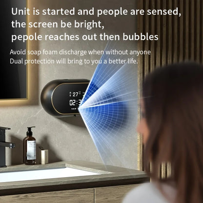 Large Wall-Mounted Touchless Automatic Soap Dispenser