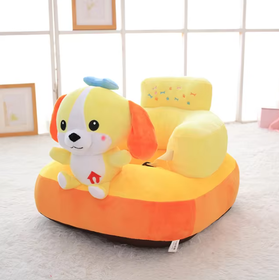 Soft Plush Baby Support Seat – Infant Sitting Cushion
