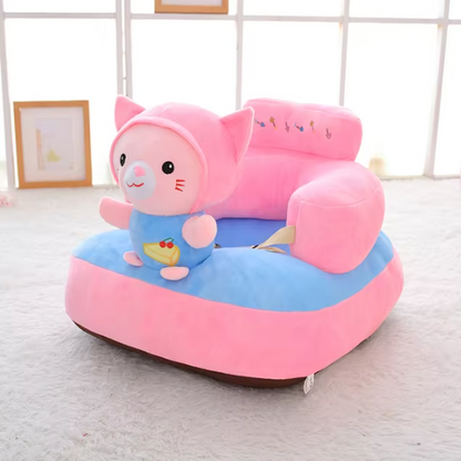 Soft Plush Baby Support Seat – Infant Sitting Cushion