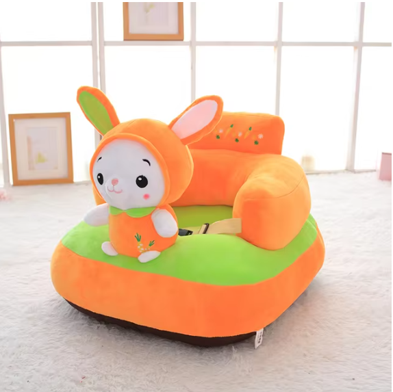 Soft Plush Baby Support Seat – Infant Sitting Cushion