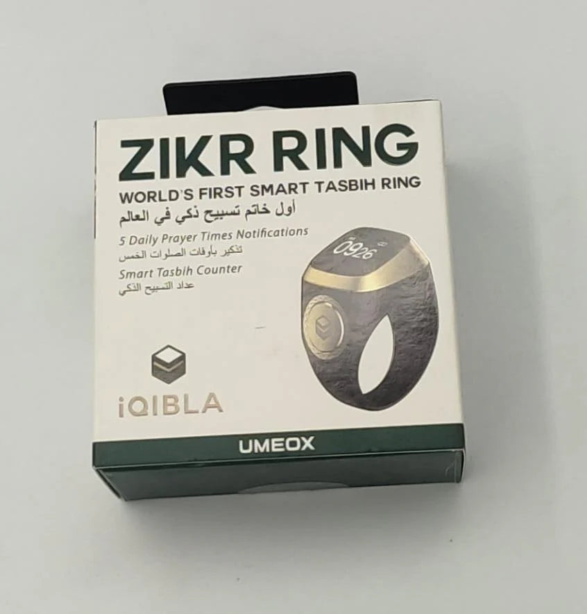 Zikr Ring Spiritual Reminder Jewelry for Meditation
